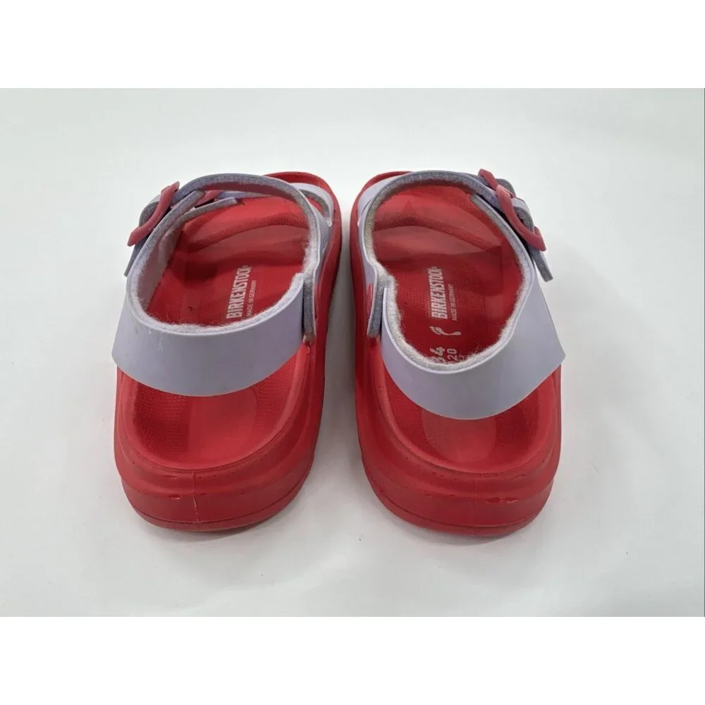 Birkenstock Sandals Youth Girls 3 Pink Mogami Buckle Waterproof Strappy Beach